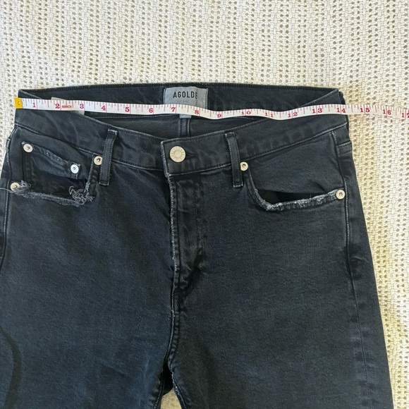 Agolde Toni Midrise Straight Jeans Size 27 - Picture 11 of 11